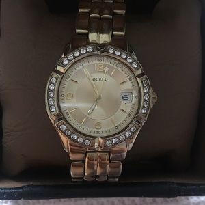 Gold Guess Watch